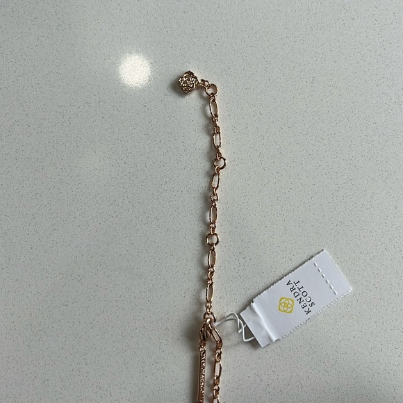 KENDRA SCOTT DIRA ROSE GOLD PLATED COIN PENDANT NECKLACE BRAND NEW - Picture 4 of 10